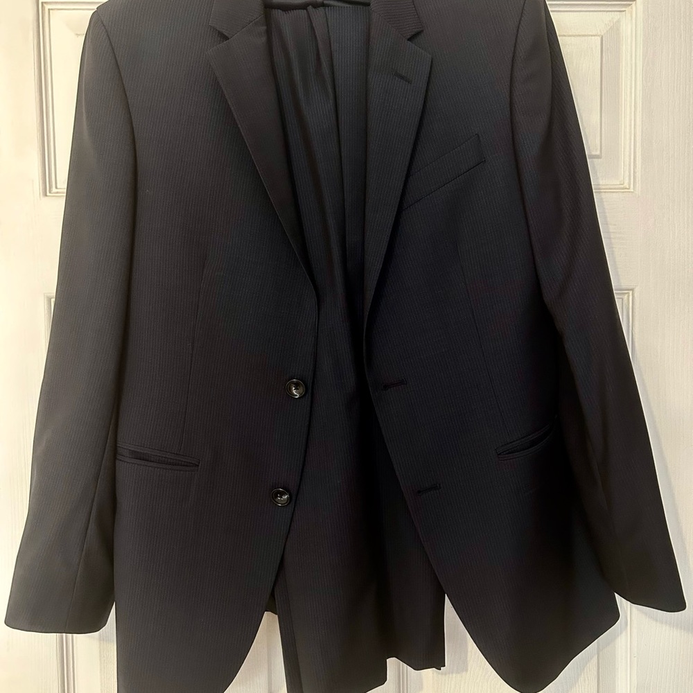 Kenneth Cole Dark Navy Men's Suit